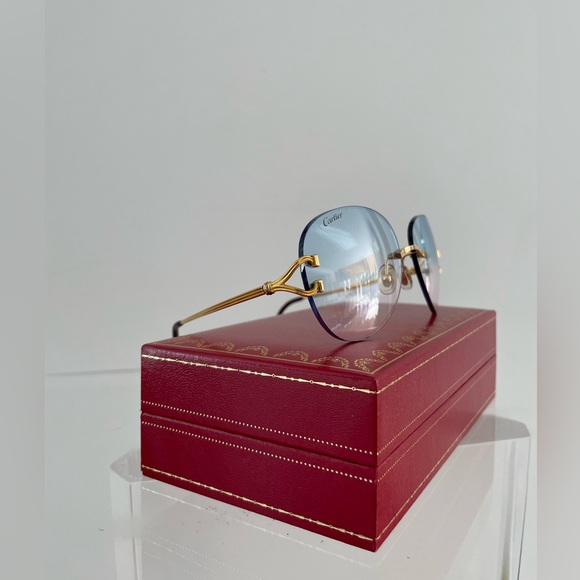 Cartier Glasses Gold Frame - Picture 8 of 8